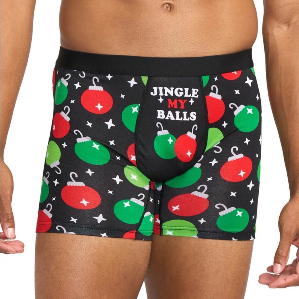 Tipsy Elves Men’s Christmas Gift Set Boxer Briefs & Socks 4XL